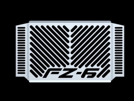 Kühlerabdeckung Yamaha FZ 6 / Fazer ab BJ 07- "Schrift"